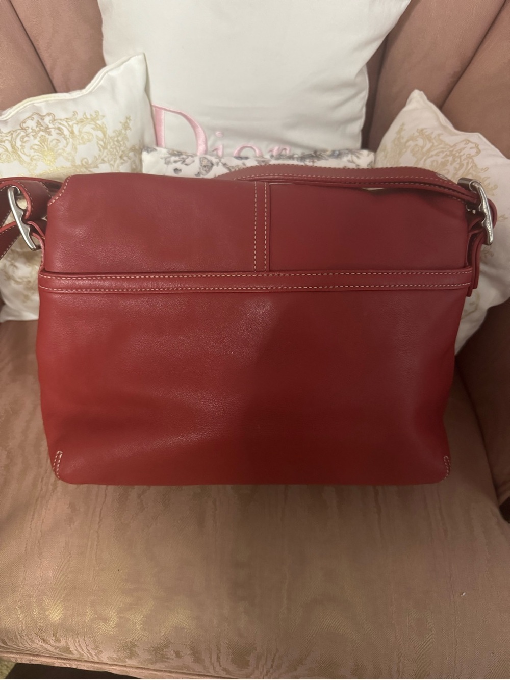 Coach Hampton Flap Messenger Bag - Picture 2 of 6